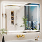 32"x40" LED Bathroom Mirror by WISSMILESHOME