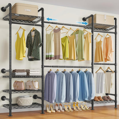 timate f3 medium wall mounted clothes rack expandable, main product view