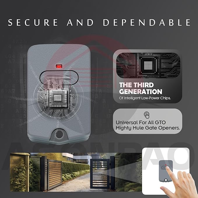 Mighty Mule FM135 MMT103 Gate Opener Remote【10-Year-Warranty】 - Image 4