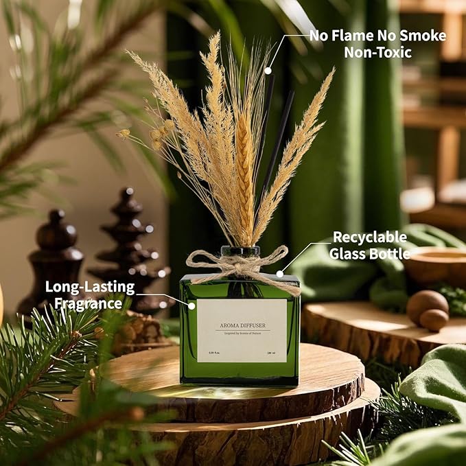 Reed Diffuser, 6.09 oz Citrus Grove Scent Diffuser - Image 3