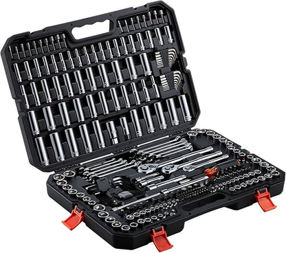 VEVOR Mechanics Tool Set, 253-Piece Mechanic Tool Kit, 1/4 in, 3/8 in, and 1/2 - Image 9