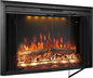 43 Inches Electric Fireplace Insert, 750W/1500W Fireplace Heater by Velaychimney