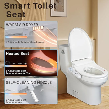 KERDE P30B Bidet Toilet Seat - Image 3