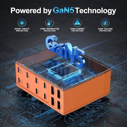 500W USB C Charger Block, 12-Port USB C Charging Station - Image 5