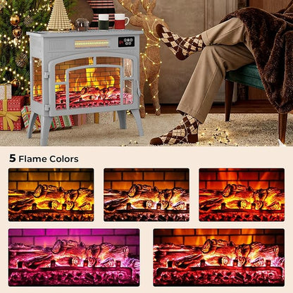 BREEZEHEAT Electric Fireplace Stove - Image 7