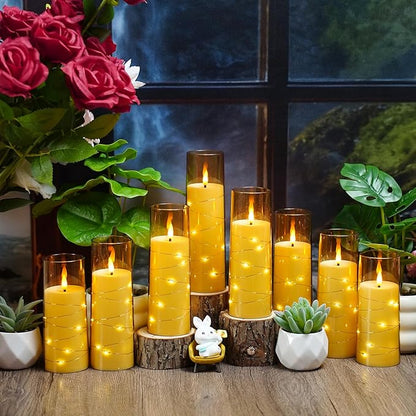 Flickering Flameless LED Candles, Battery Operated Candles 24 Pcs - Image 5