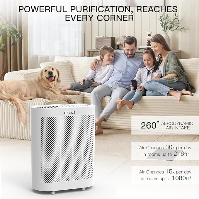 Azeus FS32 True HEPA Air Purifier - Image 7