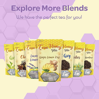 True Honey Lemon Ginger Tea Bags - Image 6