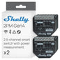 Shelly 2PM Gen4 | Wi-Fi, Zigbee & Matter 2-Channel Smart Relay Switch by Shelly