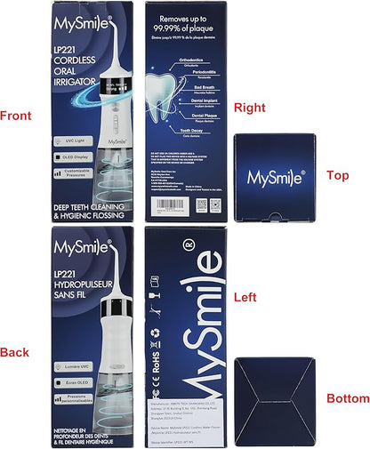 MySmile LP221 Cordless Water Flossers - Image 8