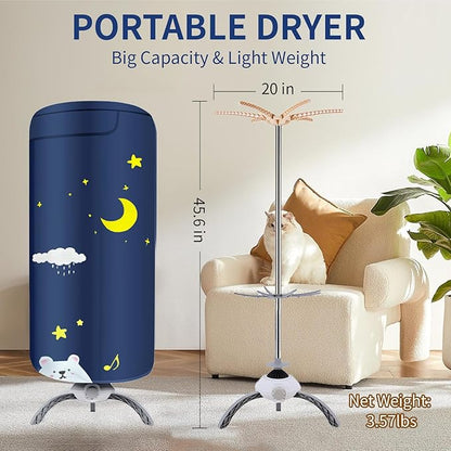 Portable Clothes Dryer for Apartment, RV and Travel, Secadora de ropa portatil - Image 2