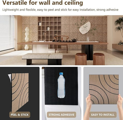 ARMURO 4 Packs Acoustic Wall Panels - Image 5