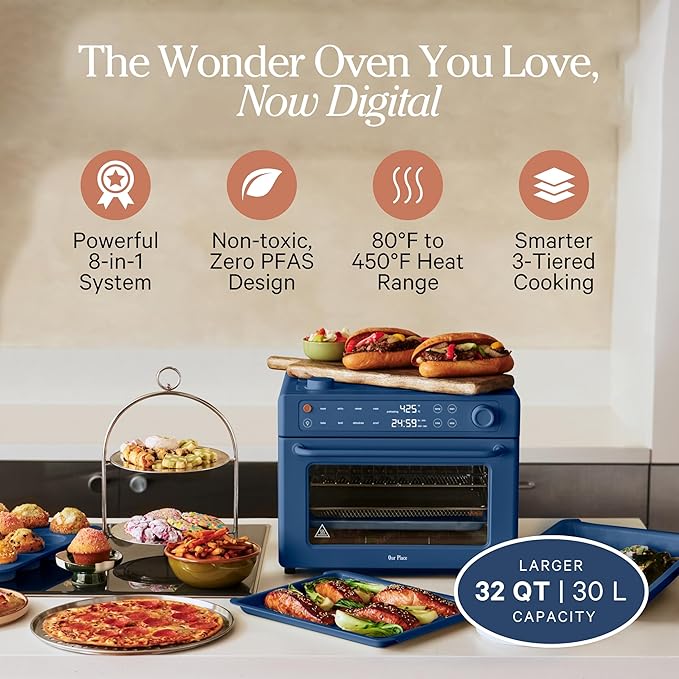 Our Place Wonder Oven Pro | 8-in-1 Digital Air Fryer & Countertop Oven - Image 2