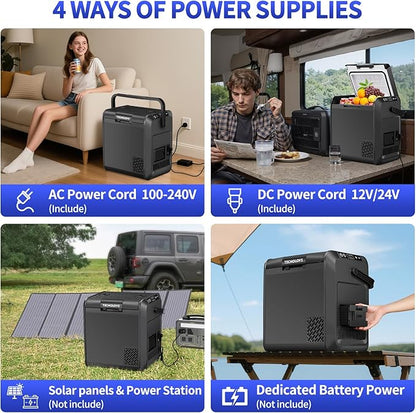 Car Refrigerator Freezer, 22QT Car Fridge Compressor Cooler - Image 7