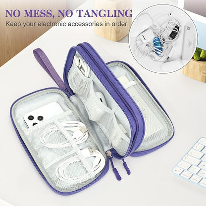 FYY Electronic Organizer, Travel Cable Organizer Bag Pouch Electronic - Image 5