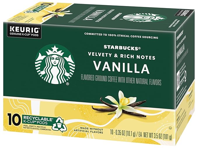 Starbucks Vanilla Coffee Keurig K-Cups - Image 4