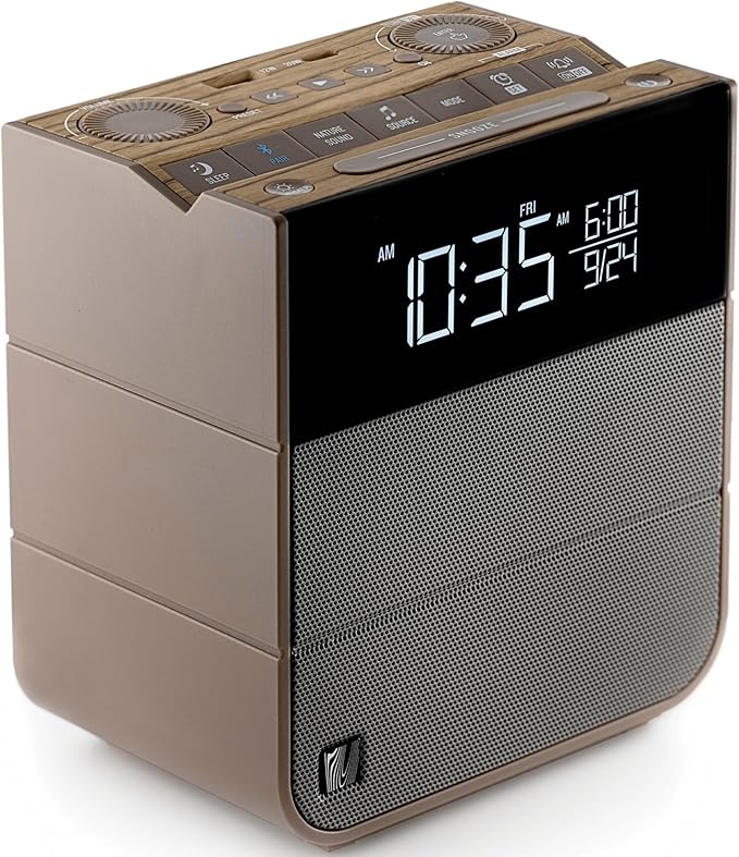 Soundfreaq Sound Rise II, SFQ-16: Bedside Alarm Clock Radio & Bluetooth Speaker by SOUNDFREAQ