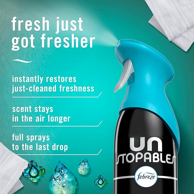 Febreze Air Mist, Air Freshener Spray, Odor Fighting Room Spray, Deodorizer - Image 3