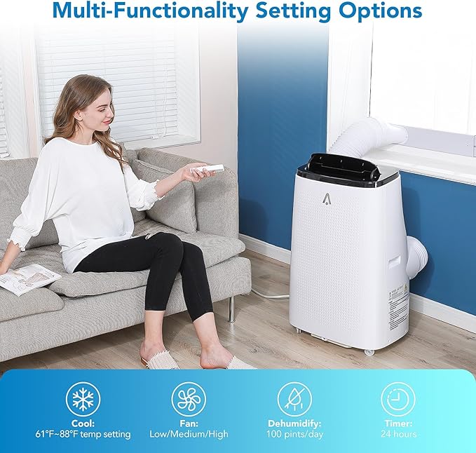 Portable Air Conditioners, 15000 BTU Cooling Capacity - Image 4