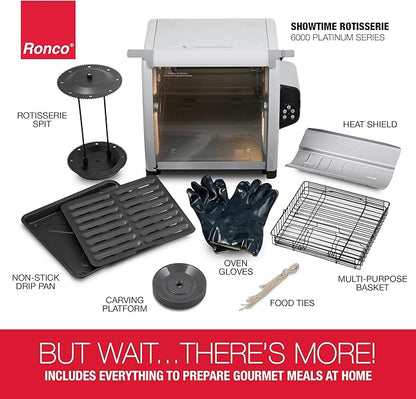 Ronco 6000 Platinum Series Rotisserie Oven, Digital Display, 12-Pound Capacity - Image 6