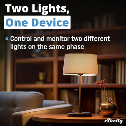 Shelly 2PM Gen3 | WiFi 2-Channel Smart Relay Switch - Image 6