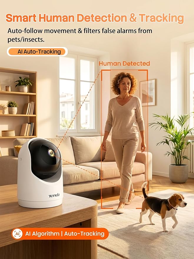 Tenda 2K Indoor Security Camera - Image 5