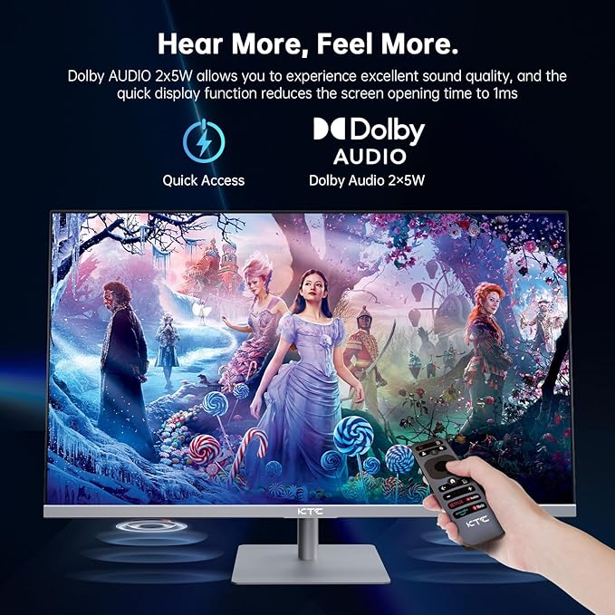 KTC 32 Inch 4K Smart Monitor, Google System UHD Smart Monitor - Image 5