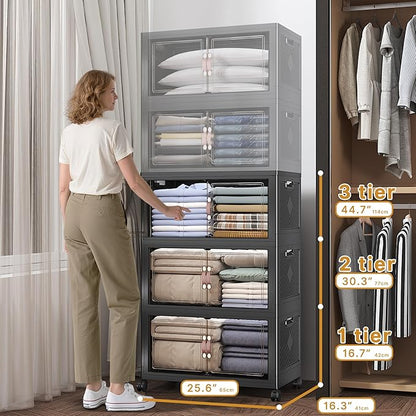 Extra Large Stackable Storage Bins - Image 2