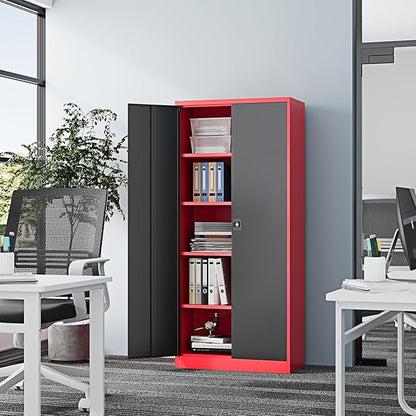 Metal Storage Cabinet-72” Tall Steel File Cabinets - Image 8