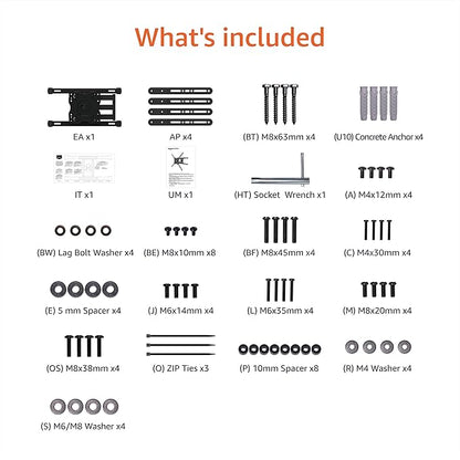Amazon Basics Full Motion TV Wall Mount - Image 8