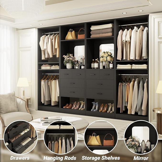 Unikito 100” Closet System - Image 5