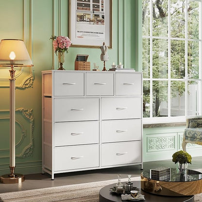 WLIVE 9-Drawer Dresser, Fabric Storage Tower - Image 2