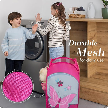 Handy Laundry Collapsible Mesh Pop Up Hamper - Image 5