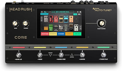 HeadRush Core - Guitar and Vocal Multi Core Effects Amp Modeling Processor by HeadRush