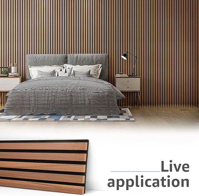 Art3d 4pcs-107 x 8in Slat Acoustic Panel - Image 8