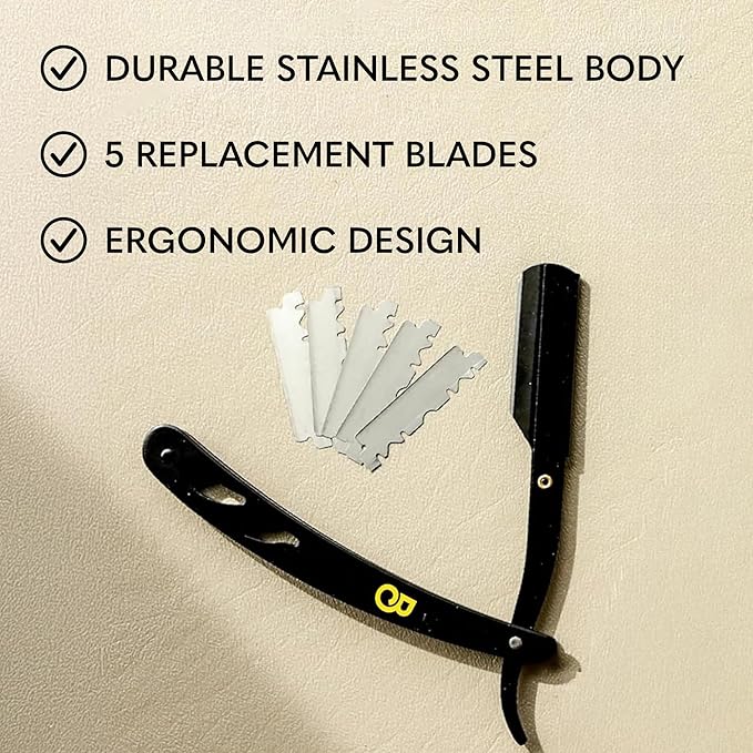 The Beard Club Straight Razor for Men - Image 9