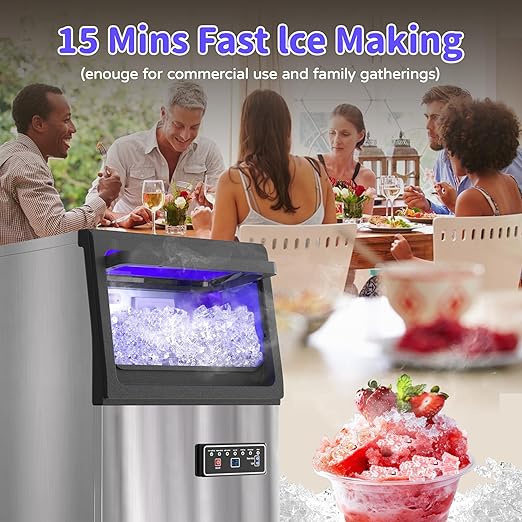 Commercial Nugget Ice Maker 80Lbs/24H - Image 5