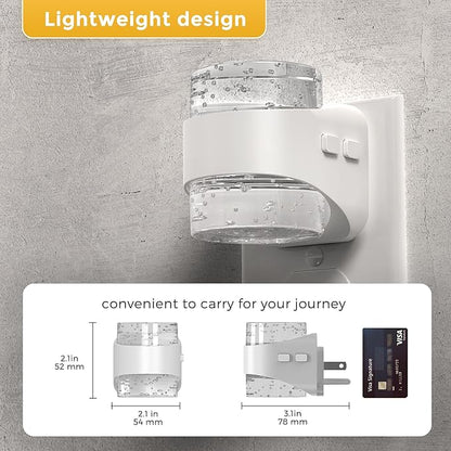 L LOHAS LED Night Light, 3CCT Bubble Night Lights Plug into Wall, 2 Pack - Image 5