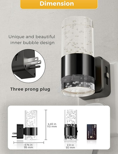 L LOHAS LED Night Light, Dimmable Night Lights Plug into Wall, Acrylic - Image 4