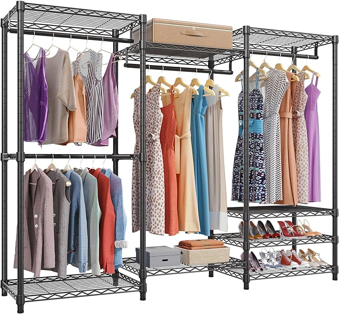 VIPEK V5 Portable Closet Wardrobe Heavy Duty Clothes Rack, Freestanding by VIPEK