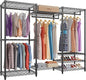 VIPEK V5 Portable Closet Wardrobe Heavy Duty Clothes Rack, Freestanding by VIPEK