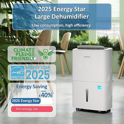 Waykar 150 Pints 2025 Energy Star Dehumidifier - Image 3