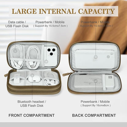 FYY Electronic Organizer, Travel Cable Organizer Bag Pouch Electronic - Image 3