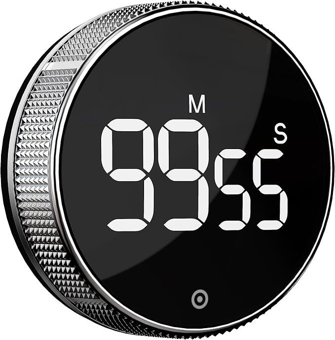 BlueSnail Kitchen Timer with LED Digital Display Smart Efficana by Blue+Snail