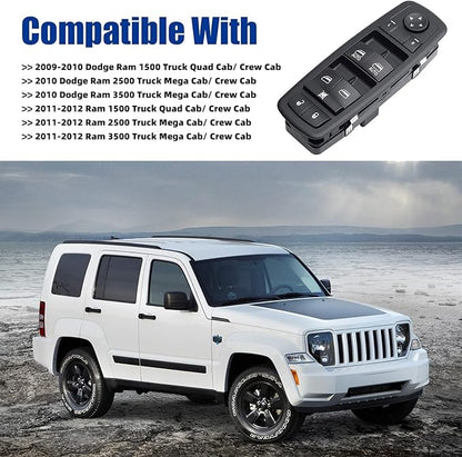 Driver Side Power Master Control Window Switch Replacement - Image 2