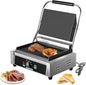Commercial Panini Grill, 1700W Electric Sandwich Panini Maker, Stainless Steel by Culistra