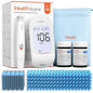 iHealth Acacia Blood Glucose Monitor Kit, 100 Glucometer Strips, 100 Lancets by iHealth