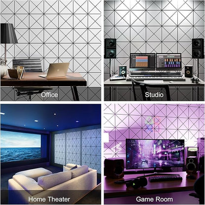 Sonicism 12 Pack X-Lined Acoustic Panels - Image 6