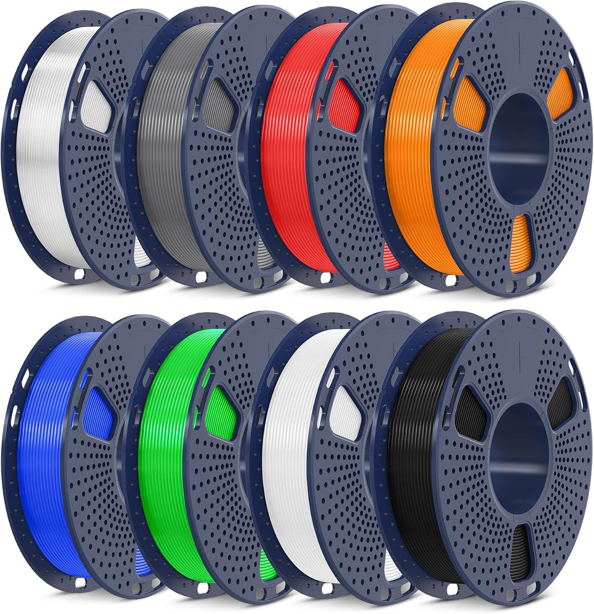 sunlu 250g pla filament bundle 1.75mm, multicolor 3d, main product view