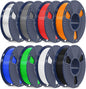 sunlu 250g pla filament bundle 1.75mm, multicolor 3d, main product view